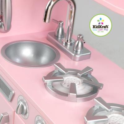 64 Sur Kidkraft 53179 Jeu D Imitation Cuisine Vintage Rose Autres Achat Prix Fnac