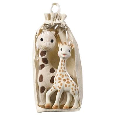 Vulli anneau de dentition - set girafe peluche + sophie la girafe