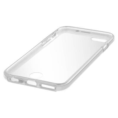 Coque bi-matière dos rigide contour souple pour Apple iPhone 6, 6S - Transparent