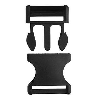Cao camping pack de 2 boucles attache rapide noir 50 mm