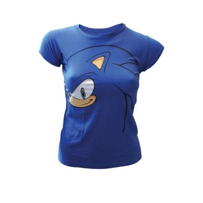 Sonic The Hedgehog - T-Shirt femme Big Face (L)