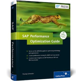 SAP Performance Optimization Guide 6th Edition - [Livre En VO] T ...