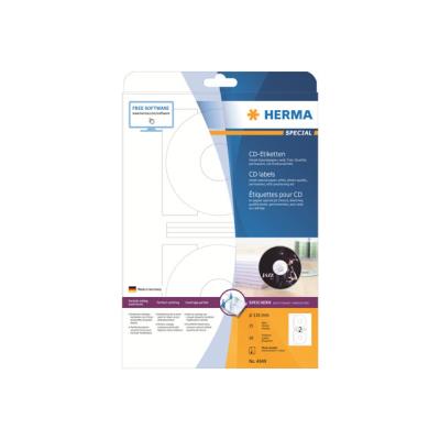 HERMA Special - CD/DVD-etiketten - 50 etiket(ten)
