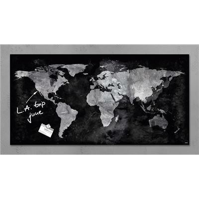 Sigel SI-GL270 Carte du monde Artverum 910x460x15mm