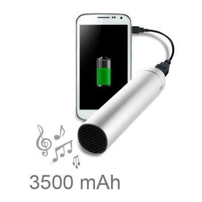 Chargeur de batterie smartphone micro usb avec haut-parleur jack