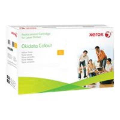 Xerox - geel - tonercartridge (alternatief voor: OKI 43487709)