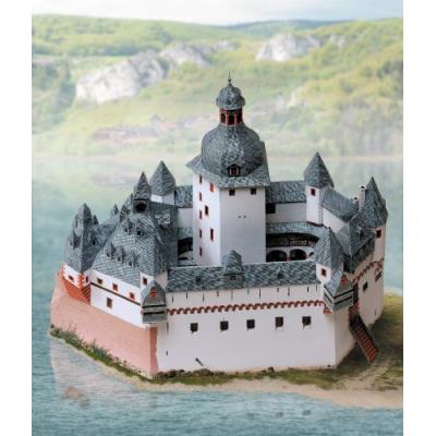 Aue-verlag 30 x 14 x 25 cm route-du-vin-du-sud château près kaub modèle kit