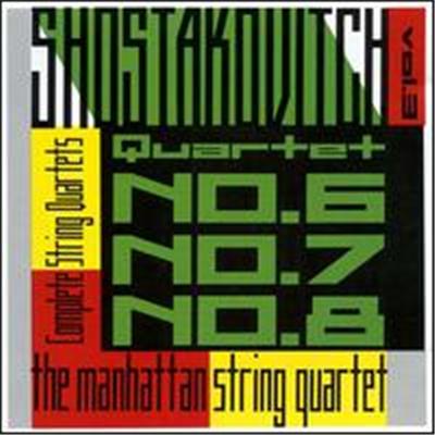 Shostakovich: String Quartets Nos. 6, 7, 8