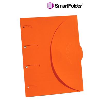 Pochette de classement pelliculée orange à l'unité