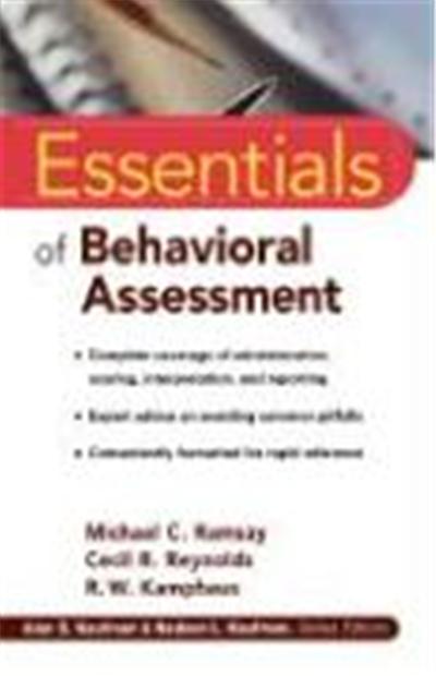 Essentials of Behavioral Assessment