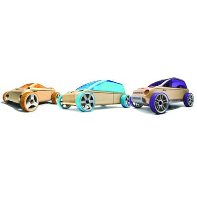 Automoblox - Pack 3 Minis Voitures En Bois (A9S/X9X/M9)