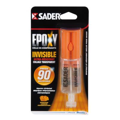 Colle époxy invisible - 25 ml - SADER