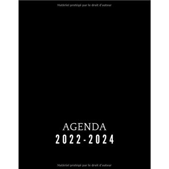 Agenda 2024 journalier a4 1 page par jour: Planificateur journalier  ,hebdomadaire, mensuel et Annuel 365 jours. Joli cahier agenda journalier  grand