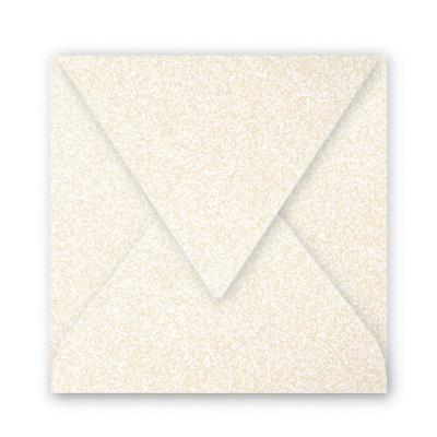 Pollen Enveloppe 120g 120x120 ivoire irisé pqt 20