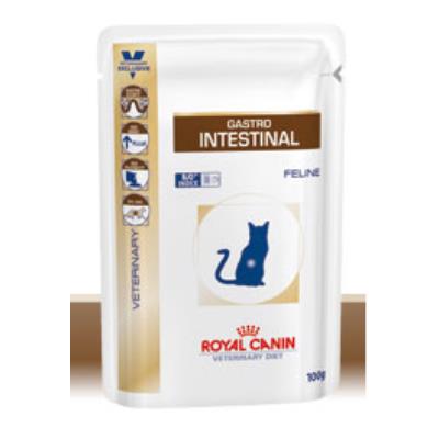 Croquettes royal canin veterinary diet gastro intestinal pour chats 12 sachets de 100 g