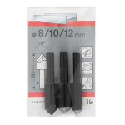 Bosch 2608596667 Coffret De Fraises Coniques Queue 6 Mm