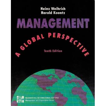 Management: a Global Perspective - 1