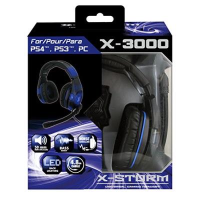 Micro-casque X-Storm X-3000 pour PS4/PS3