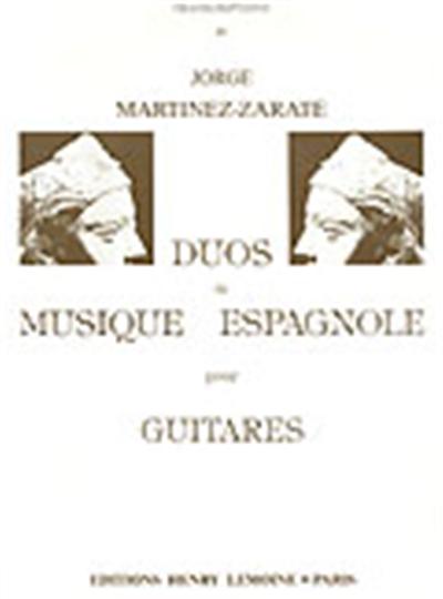 DUOS DE MUSIQUE ESPAGNOLE