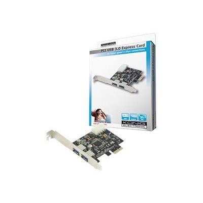 König PCI USB 3.0 Express Card - adaptateur USB