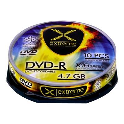 Extreme - DVD-R x 10 - 4.7 GB - opslagmedia
