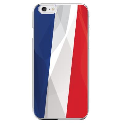Coque Silicone IPHONE 6/6S Drapeau France Français Transparente Protection Gel Souple Housse Etui