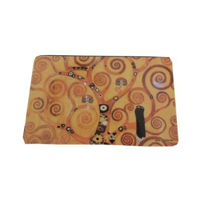 Fridolin 12221 klimt l'arbre de vie planche à découper mélamine multicolore 23,5 x 0,2 x 14,5 cm