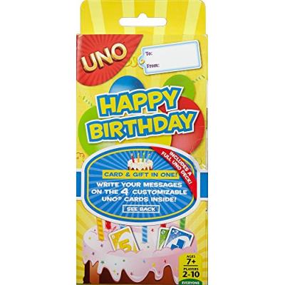 Uno - cgj06 - jeu de cartes - uno anniversaire