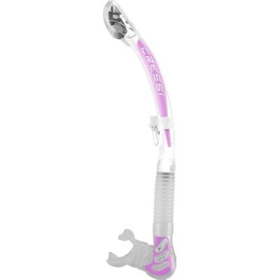 Cressi sub s.p.a. alpha ultra dry tuba blanc lilas