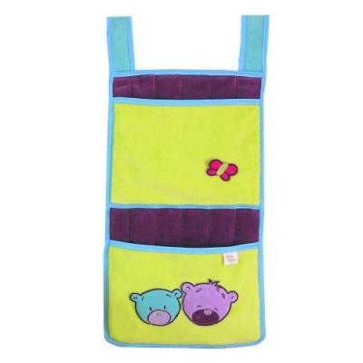 CÂLIN CÂLINE - 405.31 - VIDE-POCHES LILOU - RAISIN, BLEU ET VERT ANIS