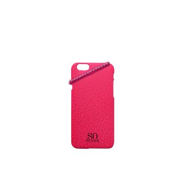 So Seven Fluo Craquelée - Achterzijde behuizing voor mobiele telefoon - roze - voor Apple iPhone 5, 5s, SE