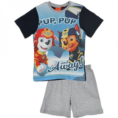 Paw Patrol Pyjama court pour fille avec t-shirt