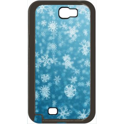 Coque samsung note 2 flocons de neige
