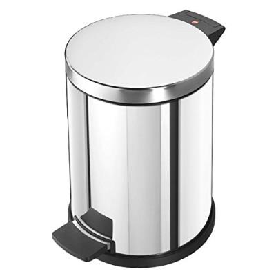 Hailo poubelle profiline solid 14 14 l (argent) 0514-029