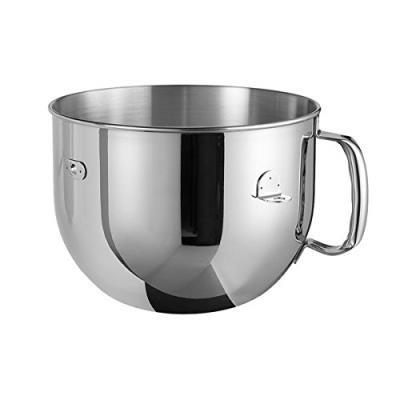 Kitchenaid 5kr7sb bol avec poignée pour robot artisan professionnel inox poli 6.9 l