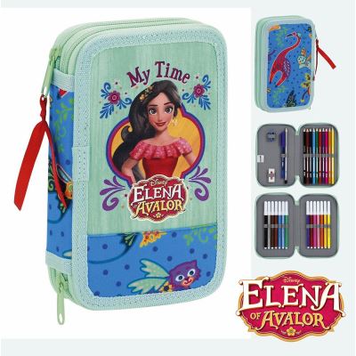 Elena d´Avalor Plumier double complet 13x20x4