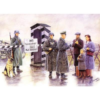 Figurines 2ème Guerre Mondiale : Point de contrôle allemand Master Box