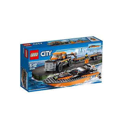 Lego Lego® City - 60085 - Jeu De Construction - Le 4X4 avec Hors -Bord