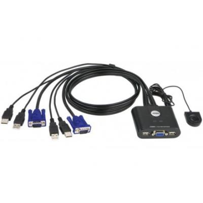 ATEN CS22U - KVM-schakelaar - 2 poorten - desktop