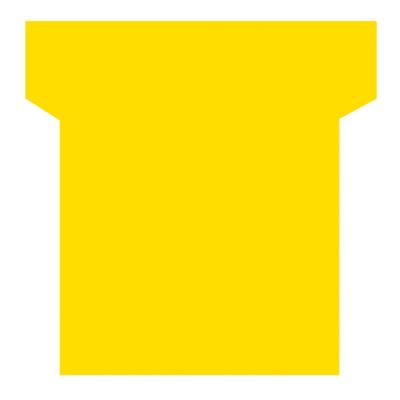 Acco - Fiche Plan Indice 3 Jaune - Paquet De 100