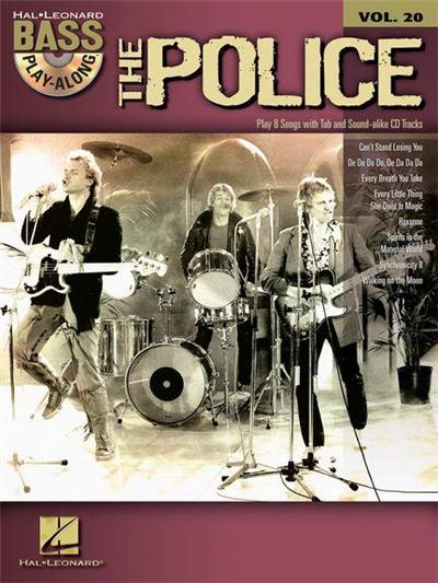 Bass Play-Along Vol.20 Police + Cd