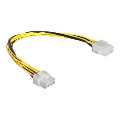 DeLOCK stroomverlengkabel - 30 cm