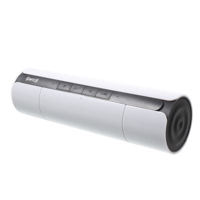 Enceinte Bluetooth JKR-8800A Son 3D Box USB TF Aux Radio - Blanche