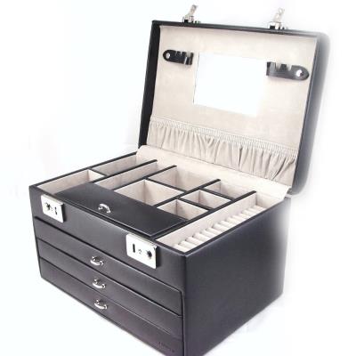 Coffret à Bijoux 'La Diva' Noir