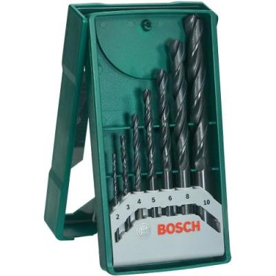 Abrasif pour Ponceuse Bosch Accessoires - Set Mini X -Line 7 Forets Metaux