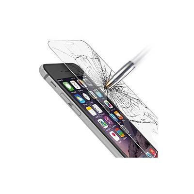Generic Film de protection d'écran en verre trempé pour iPhone 6/6S - 4.7 - Transparent