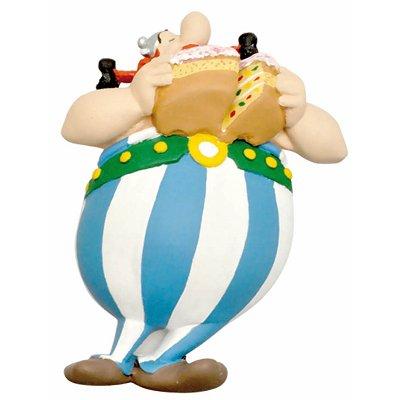 Magnet - Astérix et Obélix : Obélix avec son gâteau