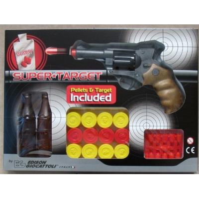 EDISON - JEU DE PLEIN AIR - SET REVOLVER SUPER TARGET