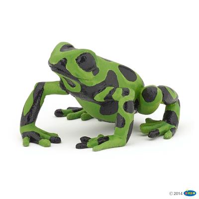 Figurine grenouille equatoriale verte papo