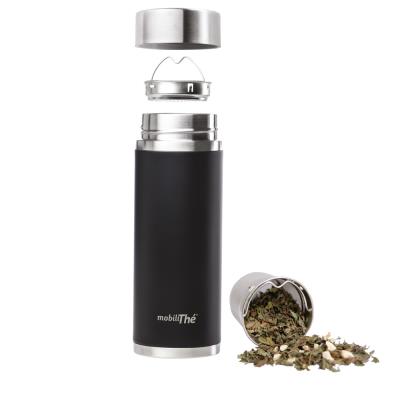 Qwetch - Théière nomade isotherme inox MobiliThé 300 ml